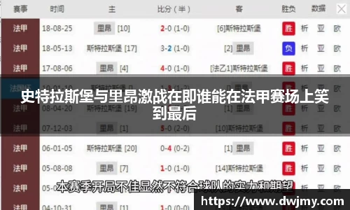 史特拉斯堡与里昂激战在即谁能在法甲赛场上笑到最后